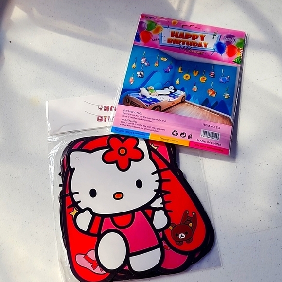 Other - hello kitty bday party supplies